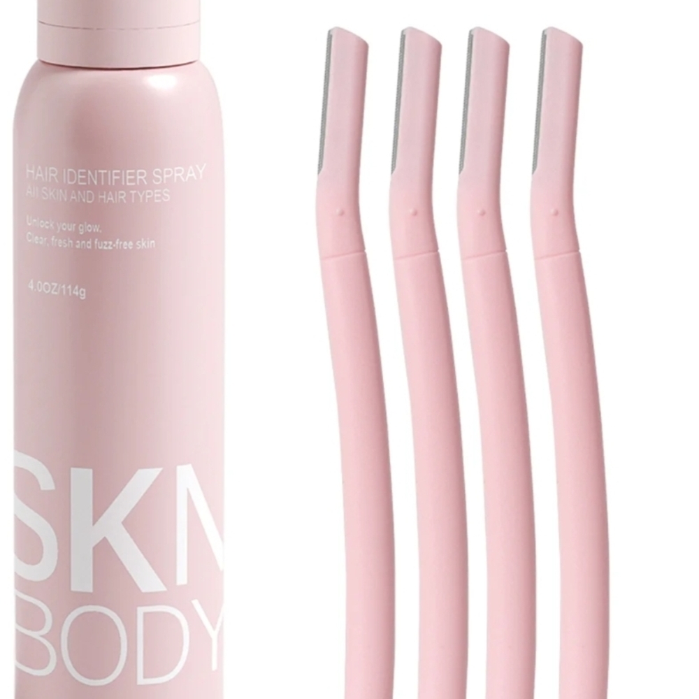 Pink Hair Identifier Spray and Razors Set - Picture 2 of 3